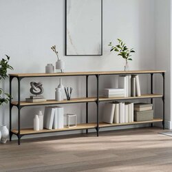  Konzolni stol boja hrasta sonome 200x29x75 cm konstruirano drvo Cijene