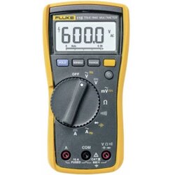 FLUKE 115 ručni multimetar kalibriran po (iso) digitalni cat iii 600 v zaslon (brojevi): 6000 Cijene