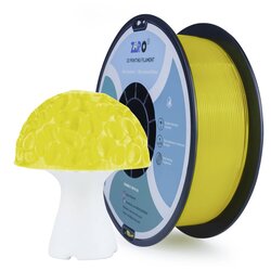 Ziro translucent pla filament 1.75 mm - yellow Cene