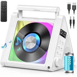 GREADIO prenosni CD predvajalnik z FM radiem in Bluetooth 5.3 Cene