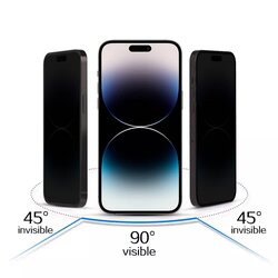 Tel Protect Kaljeno staklo Privacy Titanium za iPhone 14 Pro Max Cene