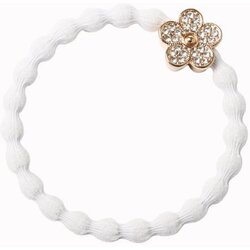 By Eloise London Bling Charms Daisy Flower narukvica / gumica za kosu 1 kom nijansa White Cene