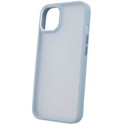 Satin silikonski ovitek za Samsung Galaxy S22 Ultra 5G - prozorno moder Cene