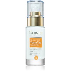 Guinot Youth Time posvetlitveni in pomlajevalni tekoči puder na naraven videz odtenek 3 30 ml Cene