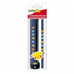 LA PLUME DOREE Pokemon - Pikachu Stationery 4 in 1 Set Cene