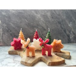 Aberto Design set božićnih sveća christmas 12, 5 komada, višebojni Cene