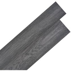 vidaXL Samoljepljive podne obloge PVC 5,02 m² 2 mm crne i bijele Cijene