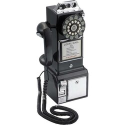 Balvi Gifts telefon i kasica - Retro - Black Cene