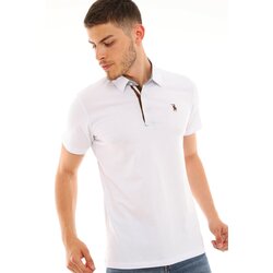 Dewberry Men's polo shirt 7273 bela Cene