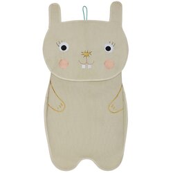 OYOY Mini Kremno bel tekstilni viseči organizator 40x1x82 cm Darling Rabbit – Cene