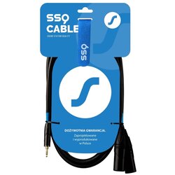 SOUND STATION QUALITY (SSQ) SSQ MIXLR3 - Cable Jack Stereo 3,5 mm - 2x XLR 3 m Cene
