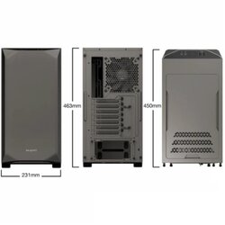 be quite! kućište Midi be quiet! PURE BASE 500 mettalic grey Window Cene