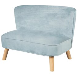 Roba Svijetlo plavi baršunast dječji kauč 70 cm Lil Sofa – Cene