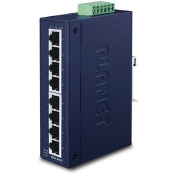 Planet ISW-801T network switch Unmanaged L2 Fast Ethernet (10 /100) Blue Cene