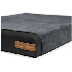 Rexproduct Tamno siva navlaka za krevetić za pse 90x70 cm Ori XL – Cene