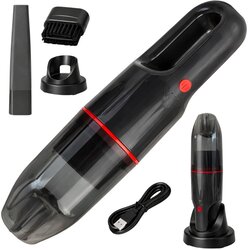 Verk 27711 akumulatorski ručni usisavač 4–6 kPa, 350 ml, 2 brzine, USB-C – crni Cene