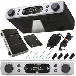 FM led viseći kuhinjski radio lcd dab+ rk2 srebrni Cene