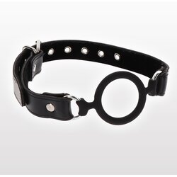 Taboom Open Ring Gag Black Cene