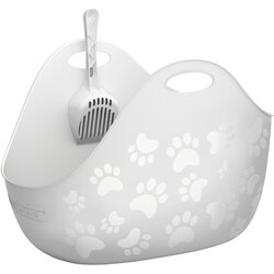 Litter Genie mačji WC – Litter Box - Bijeli Cene