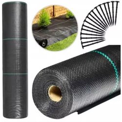  Crni agrotekstil 160 cm x 50 m UV 90 g Agrotekstil protiv korova + sidra Cijene