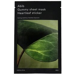 Abib Heartleaf Gummy Sheet Mask maska za obraz mastna koža 27 ml unisex Cene