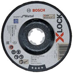 Bosch X-Lock expert for metal 125x6x22,23 za uvučeno brušenje A 30 T BF, 125 mm, 6,0 mm ( 2608619259 ) Cene