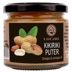 Lučar kikiriki puter 170g tegla Cene