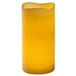 Flower Power LED sveča MEDIA (Višina: 20 cm, Premer: 10 cm, Pravi vosek) Cene