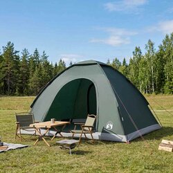Kamping šator s krovom Maslinasto zelena 275 x 215 x 125 cm Cene
