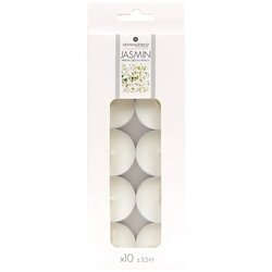 Atmosphera Mirisne lučice Nina Jasmin, 3.72x3.72x1.5 cm, 10 Komada, Bijele Cijene