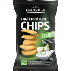 High Protein Chips - Sour Cream & Onion Cene