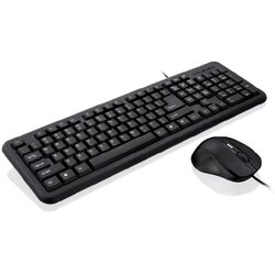 iBox OFFICE KIT II keyboard Mouse included USB QWERTY English Black Cene
