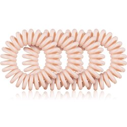 BrushArt Hair Hair Rings gumice za kosu 4 kom Nude 4 kom Cene