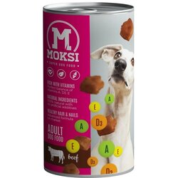 Moksi konzerva za pse - Govedina 1240g Cene