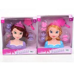 Magic Toys Glava od princeze za friziranje sa dodacima 30cm - dvije vrste Cene