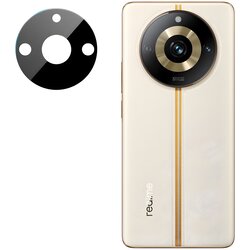 Techsuit zaščitno steklo na kamero za Realme 11 Pro/11 Pro Plus - Črna Cene