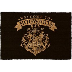 Pyramid HARRY POTTER (WELCOME TO HOGWARTS) BLACK 37X55CM DOOR MAT Cene