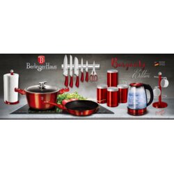 Berlinger Haus GRANITNI LONEC 28cm RDEČA METALIC LINE BH-1258, (21096170) Cene