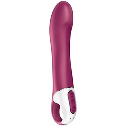 Satisfyer Hot Spot - vibrator G-točke na baterije, grijanje (crveni) Cene