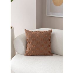 Mioli Decor Dekorativna jastučnica Tuffet, 43x43 cm, Braon Cene