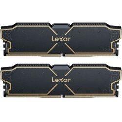 Lexar 16GB thor DDR5 6000 CL38 1.3V memory with heatsink, dual pack, black color, ean: 843367136094 ( LD5U16G60C38LG-RGD ) Cene