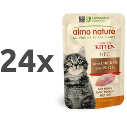 Almo Nature HFC Complete Kitten - piščanec 24 x 55 g Cene