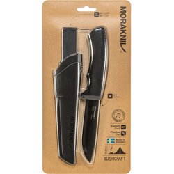 Morakniv bushcraft outdoor knife black blade Cene