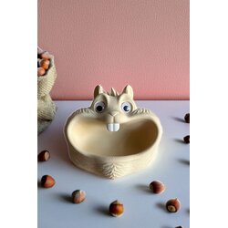 Aberto Design zdjela Cutie Squirrel, bež Cene