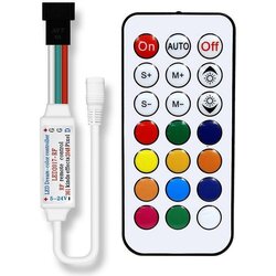 Smartled kontrola za digitalne led trake rf rgb 2815 5V 24V 21 keys Cene