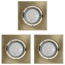 Eglo 93248 - Komplet od 3 LED ugradne svetiljke IGOA 3xGU10/5W/230V Cene