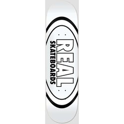 Real Team Classic Oval 8.38" Skateboard deska white Cene