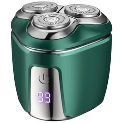SARAHE Mini magnetni brivnik z glavo, pametni električni brivnik z LED zaslonom, barva: zelena, (22149348) Cene