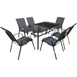 Taberna baštenski set Sto+6 stolica metalni daca Cene