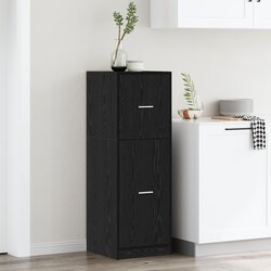 vidaXL Ormarić za ljekarnu Crni hrast Drvo 40 x 41 x 118 cm Cijene